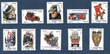 SERIE TIMBRES 4582-4591 NEUF
