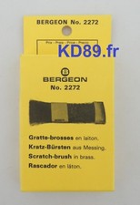Bergeon 2272 Scratch brush Flat brass wire SWISS MADE  