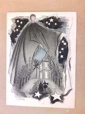 RARE DESSIN DE COLETTE PETTIER