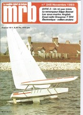 MODELE REDUIT DE BATEAU N°245 SOUS-MARINS ANGLAIS CLASSE "S" / MAQUETTE VITRINE