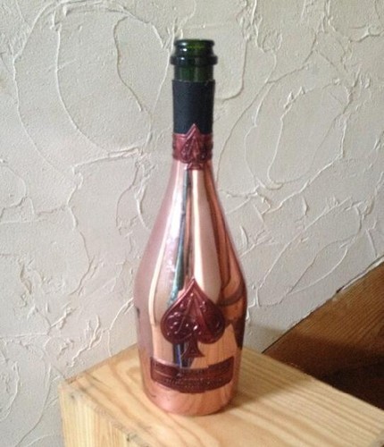 Bouteille vide champagne - bouteille,