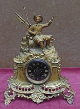 rare magnifique pendule XIX EME en bronze dorée signé TARDY suc de LABOLLE 