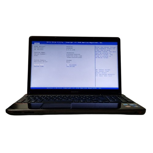 Sony vaio vpceb1m1e core - sony,