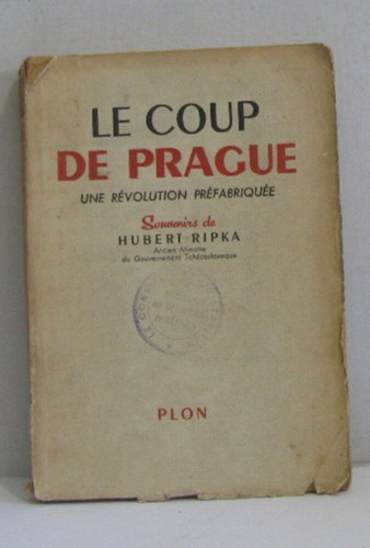 Coup prague une - de,