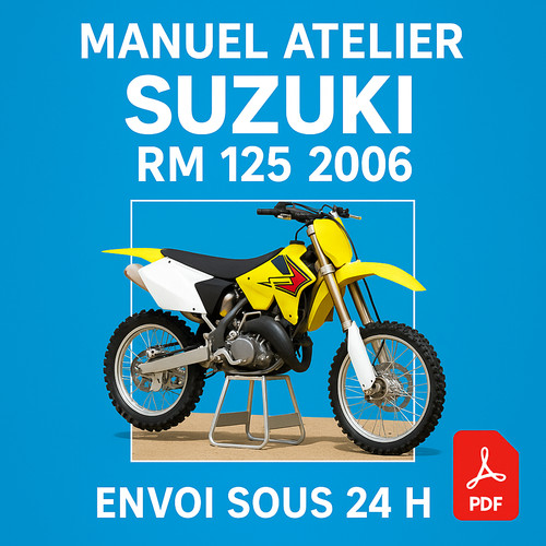 Manuel atelier suzuki - 125, rm