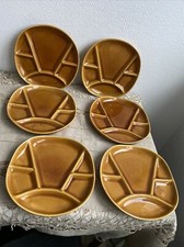 6 Anciennes Assiettes A Fondue