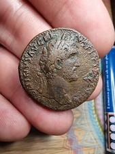 Sesterce Antonin Le Pieux PAX