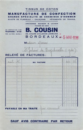 1938 tissus coton - 1938,