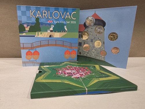 Coffret euros croatie 2025 - euros,