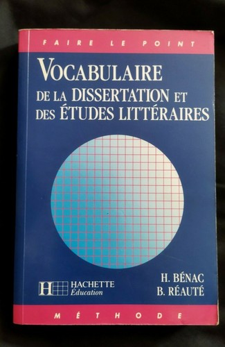 Vocabulaire dissertation - de, la