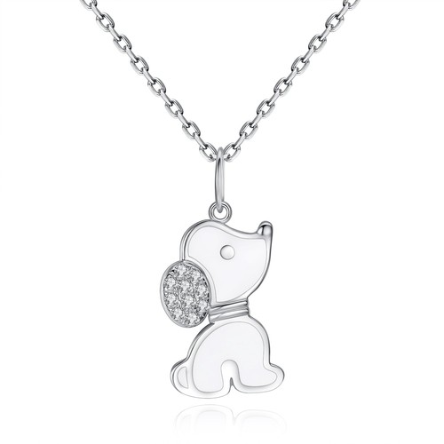 Collier pententif chien - , en