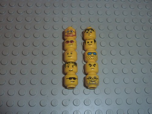 Lego têtes minifigure - lego,