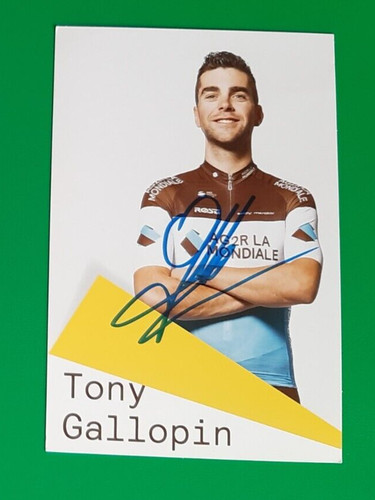 Cyclisme carte cycliste - cycliste, tony