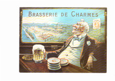 carton publicitaire brasserie de charmes kanterbrau vosges Marcellin Auzolle rar
