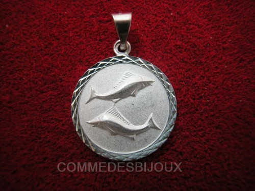 Pendentif poissons signe - poissons,