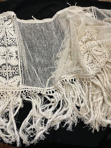 Rideau ancien crochet - ancien,