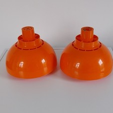 2 Supensions Orange Nordisk solar luminaire design