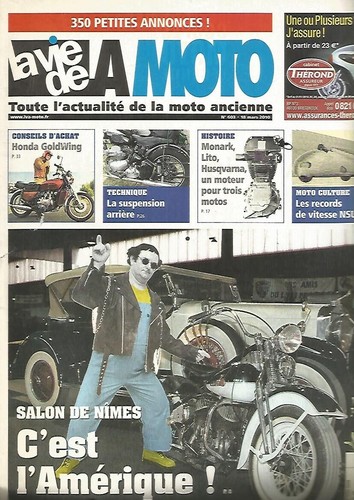 Vie moto n 603 honda - vie,