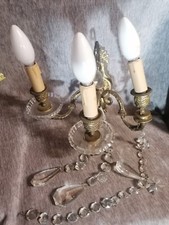 Paire d'APPLIQUES en bronze