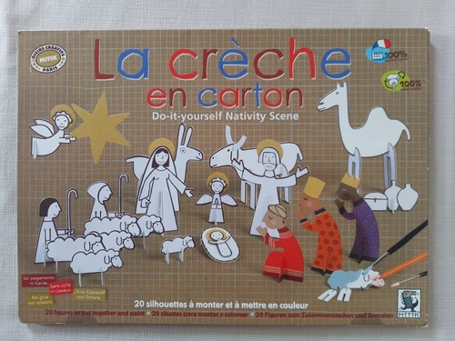 Crèche noël monter et - noël, à