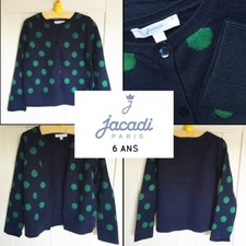 Gilet à pois JACADI 6 ans