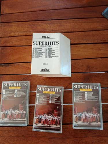 Lot cassettes audio musique - lot, 3