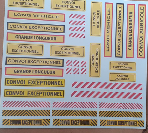 Décalcomanie convoi - décalcomanie,