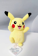 Peluche/Plush Pokémon Pikachu Jaune Rouge Marron 2019 23cm  WTC Wicked Cool Toys