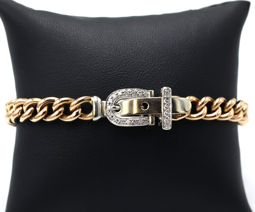 Bracelet gourmettes or - bracelet, en