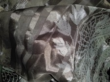 Foulard rectangulaire gris