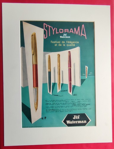 Publicité presse stylo - presse,