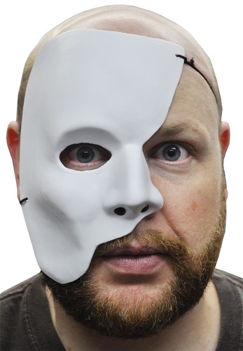 Phantom the opera half face - of,