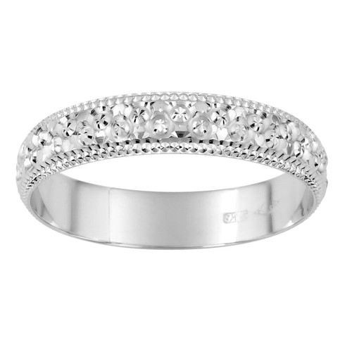 Bague alliance argent massif - bague,