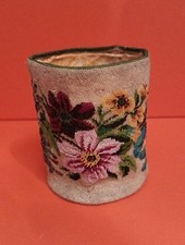 Étui À Verre De Curiste XIXe En Perlé