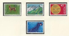 SWITZERLAND # 616-619 MNH