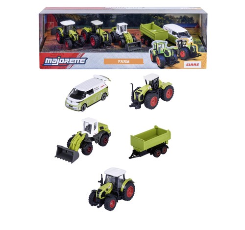 Majorette claas farm - majorette, 5