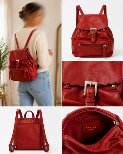 Sac lancel cuir - lancel,