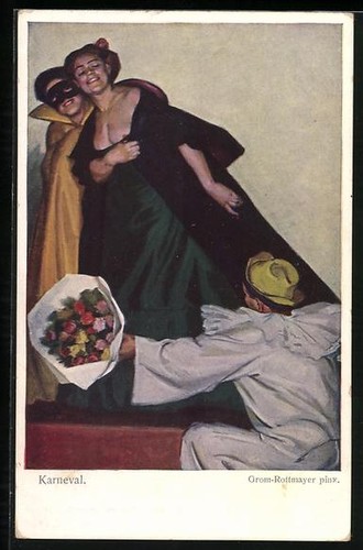 Carte postale artiste - postale, d'artiste
