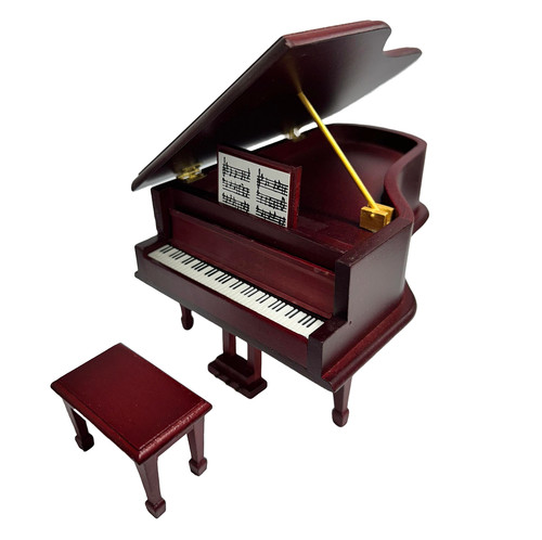 Poupées maison piano queue - poupées,