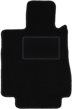 Tapis conducteur velours noir pour Mercedes CL W215 1999-1006 1pc
