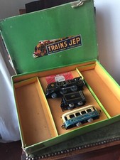 1 Train électrique type vapeur mécanique wagon Pullman Coffret JEP comme Hornby