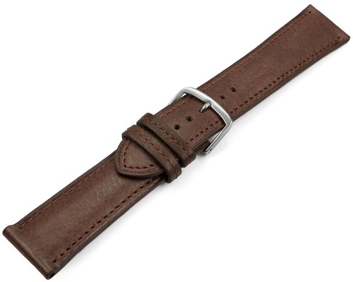 Bracelet montre marron cuir - xl,