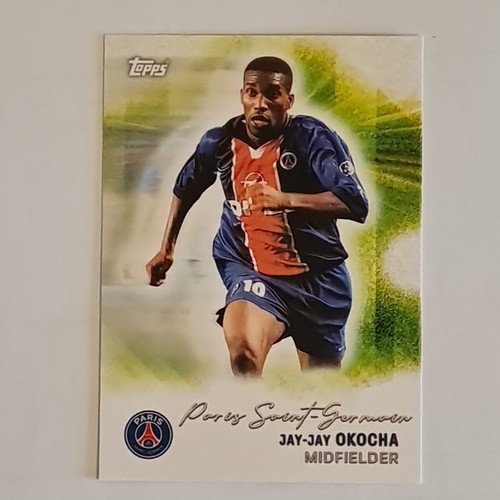 Topps jay okocha carte - jay-jay,