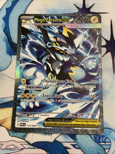 Pokemon tcg mega zeraora - tcg, ex