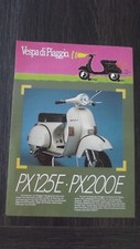CATALOGUE BROCHURE CYCLOMOTEUR VESPA PIAGGIO PX125E - PX200E