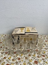 11 Anciens Verre A Pied