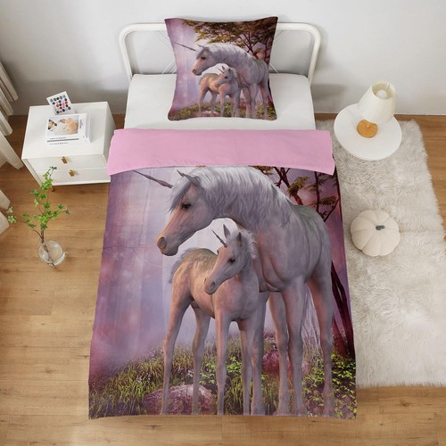 Housse couette licorne - de,