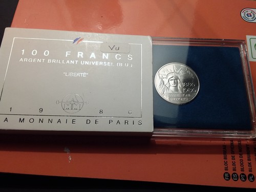 Coffret 100 francs ag - ,