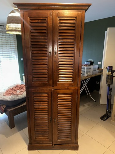 Armoire bois massif - bois,