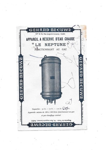 Buvards publicitaires thème - 3,